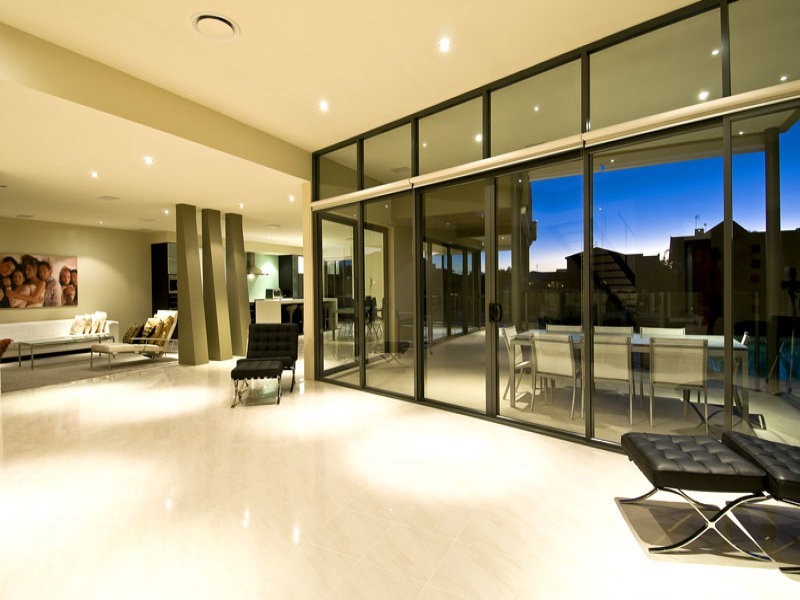 contemporary style living room