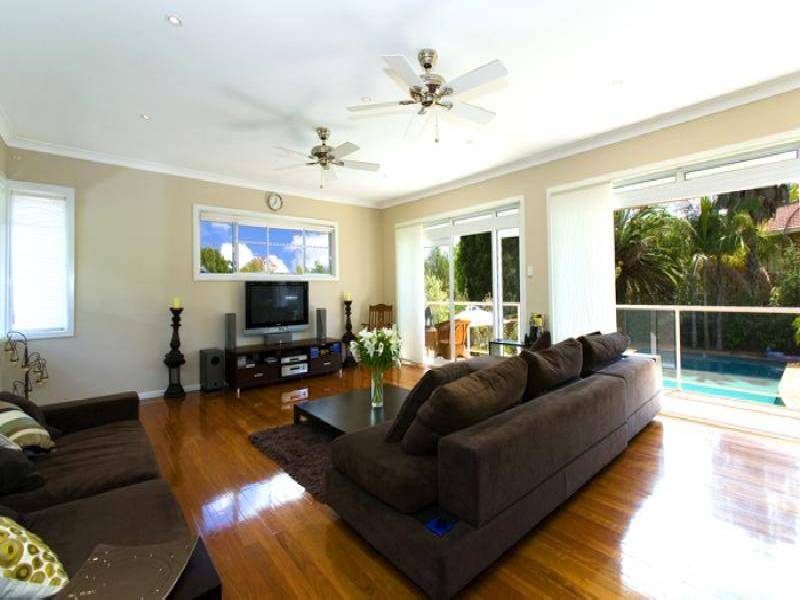 contemporary style living room