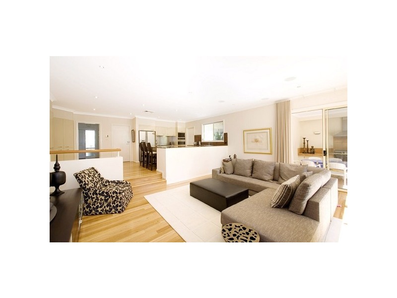 contemporary style living room