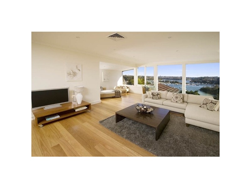 contemporary style living room