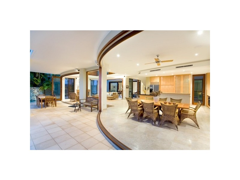 contemporary style dining room