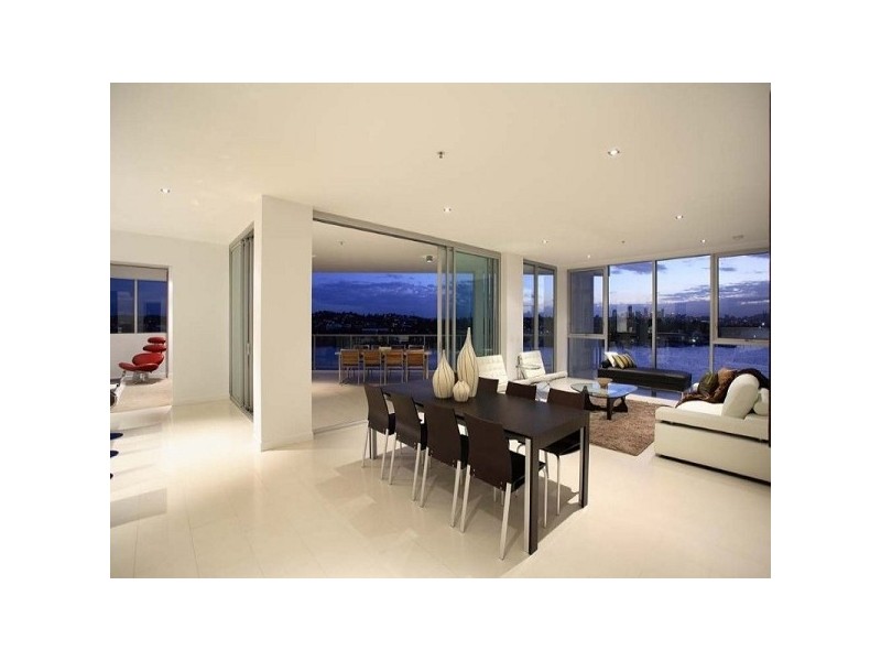 contemporary style dining room