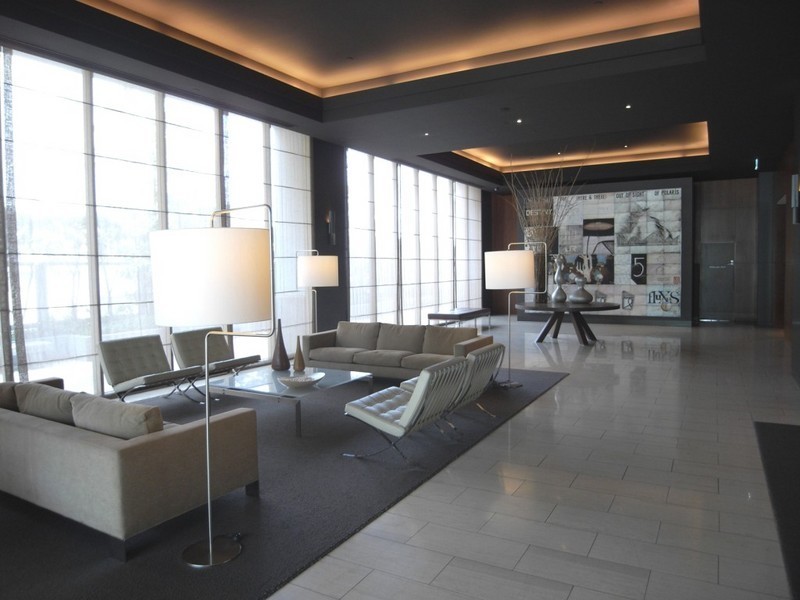 contemporary style living room