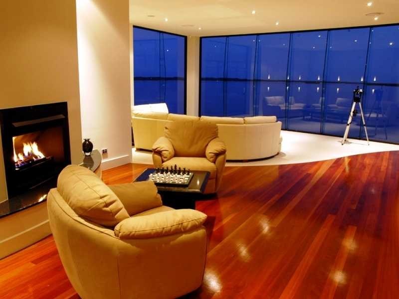 contemporary style living room