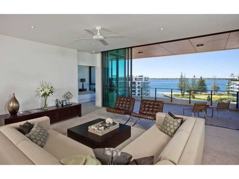 contemporary style living room