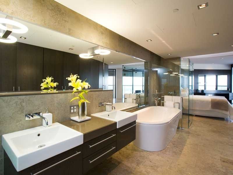 contemporary style bathroom