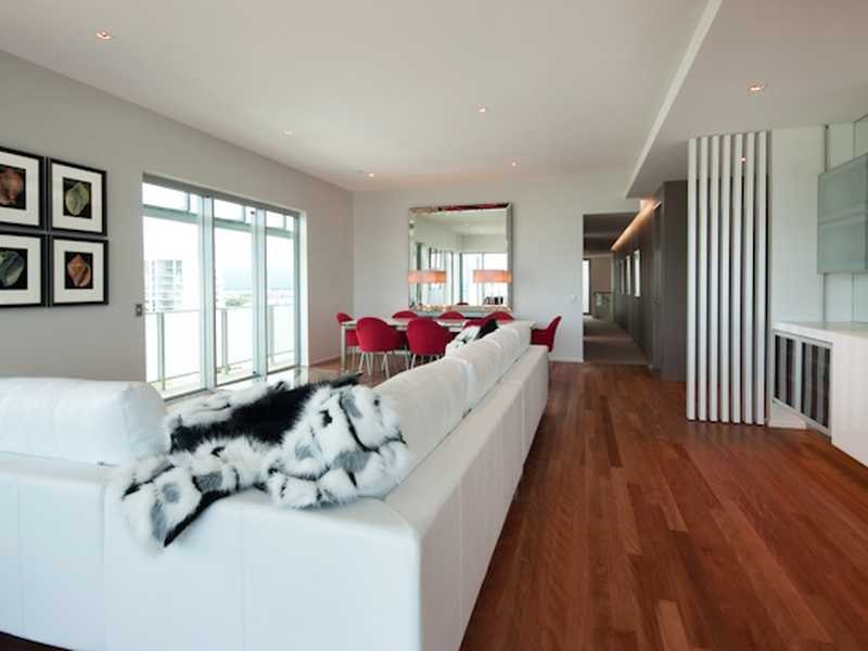 contemporary style living room