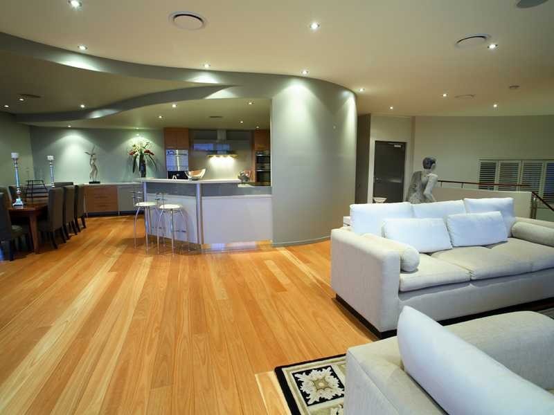 contemporary style living room