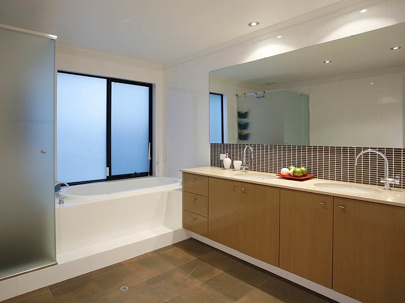 contemporary style bathroom