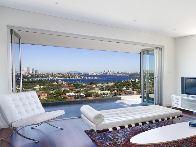 contemporary style living room