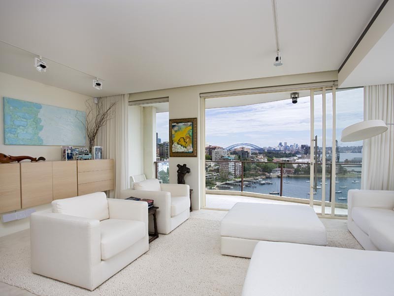 contemporary style living room