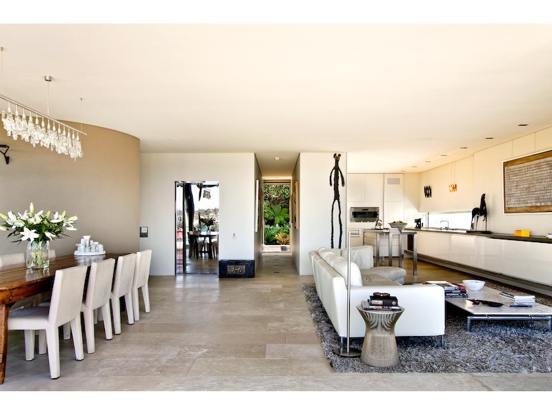 contemporary style living room