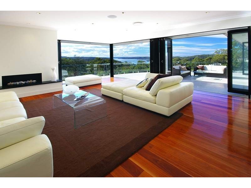 contemporary style living room