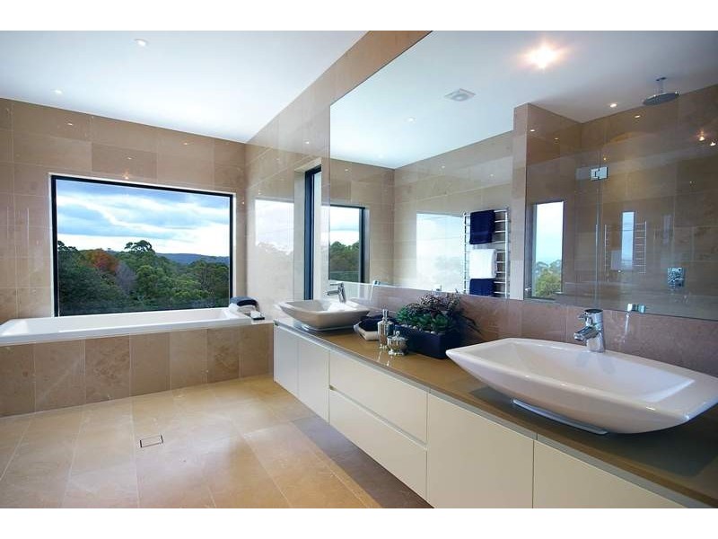 contemporary style bathroom