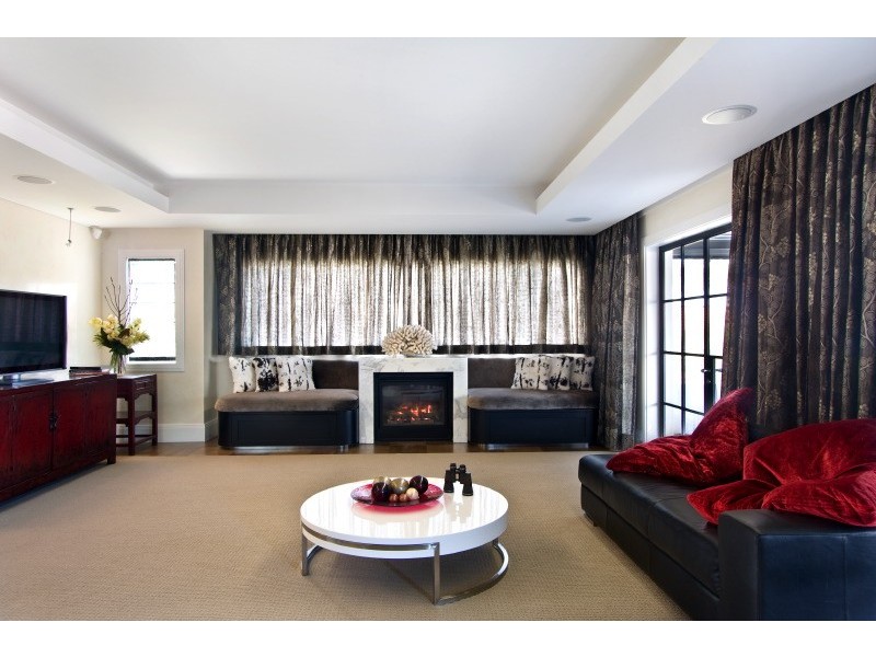 contemporary style living room