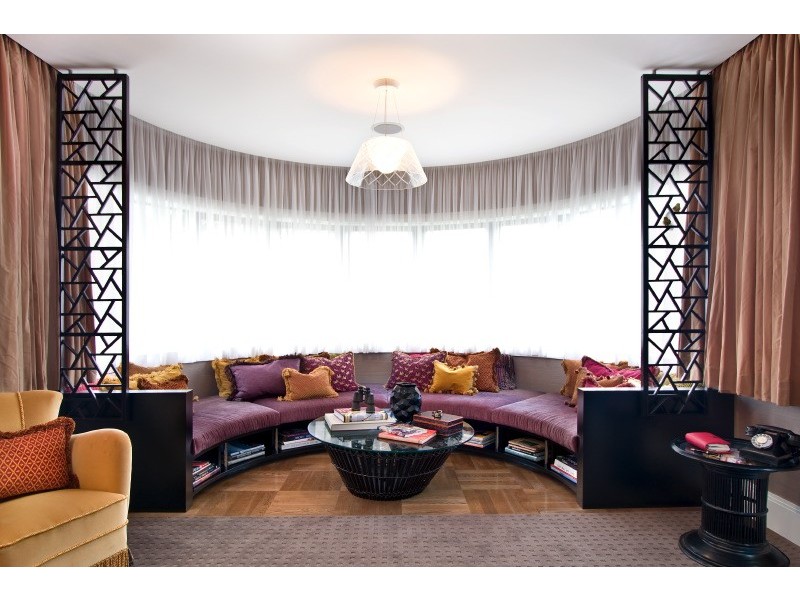 contemporary style living room