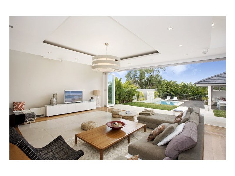 contemporary style living room