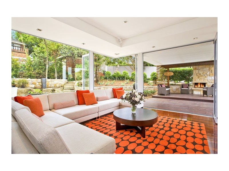 contemporary style living room