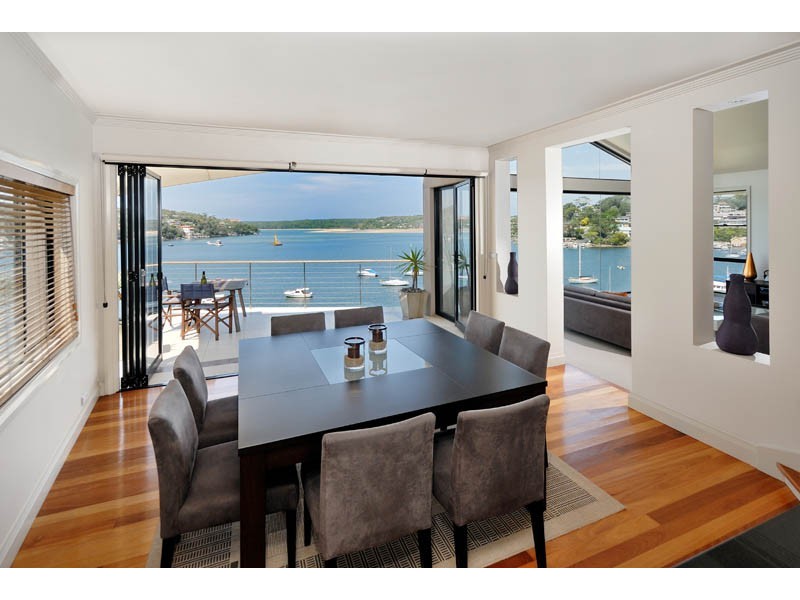 contemporary style dining room