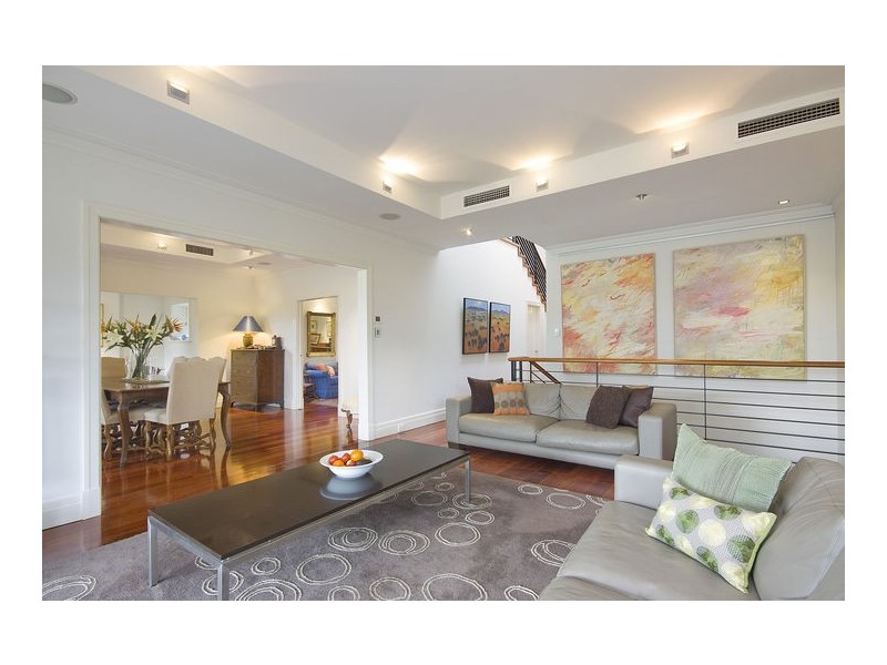 contemporary style living room