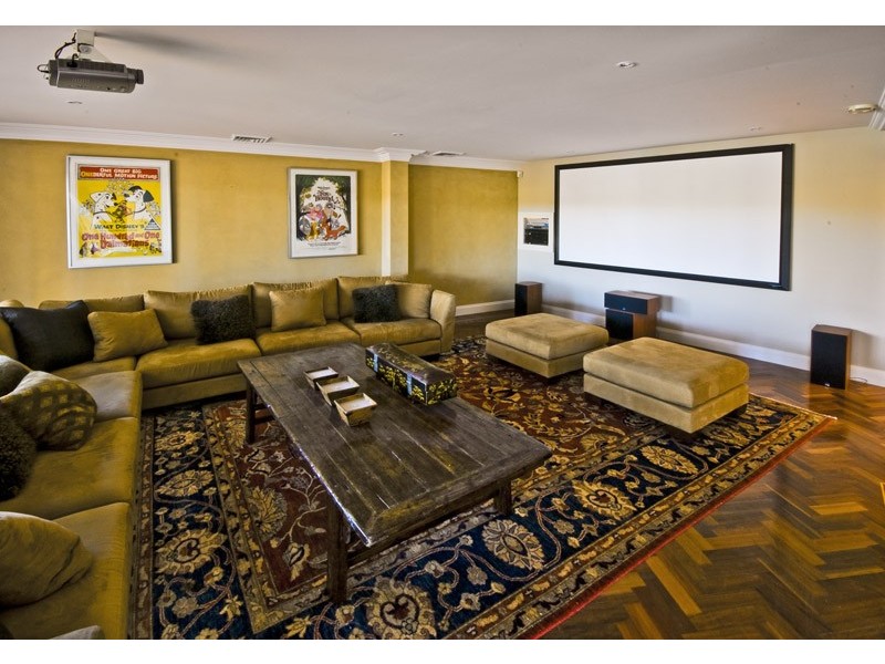 contemporary style living room