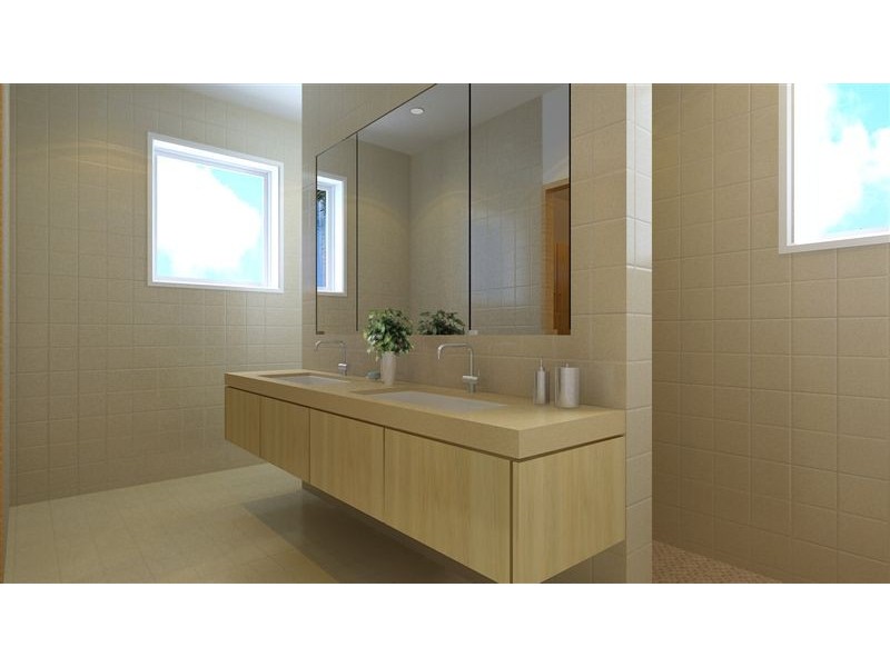 contemporary style bathroom