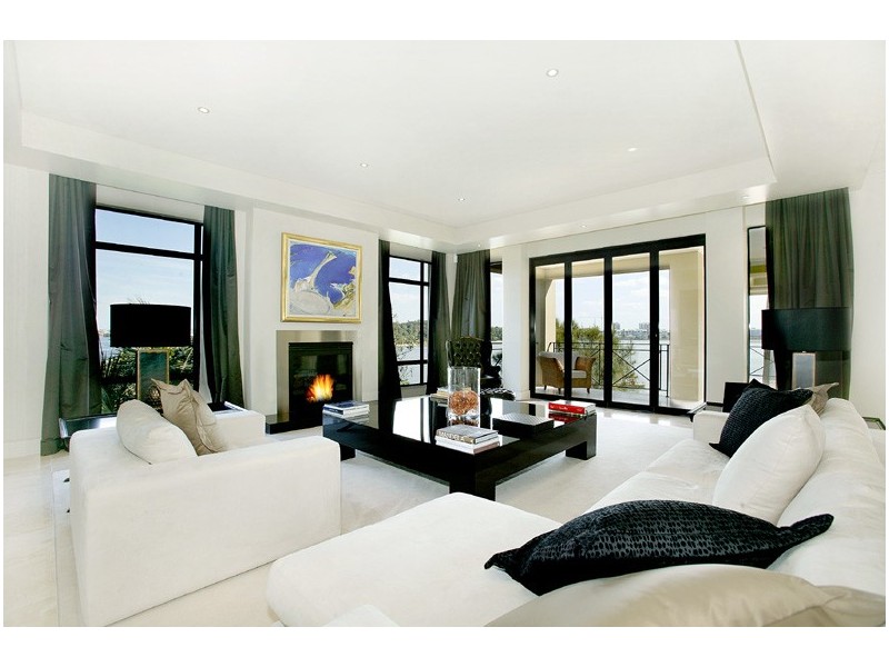 contemporary style living room