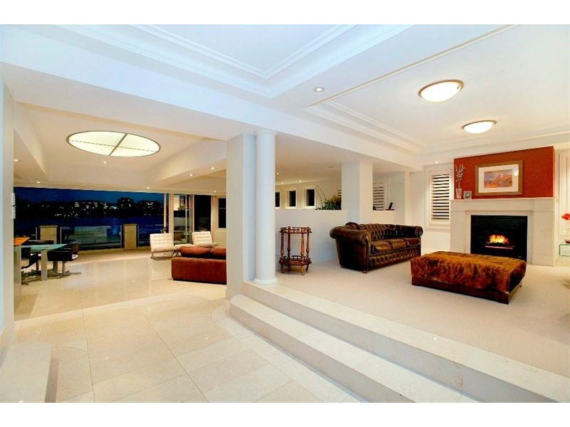 contemporary style living room