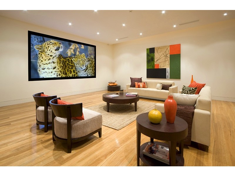 contemporary style living room