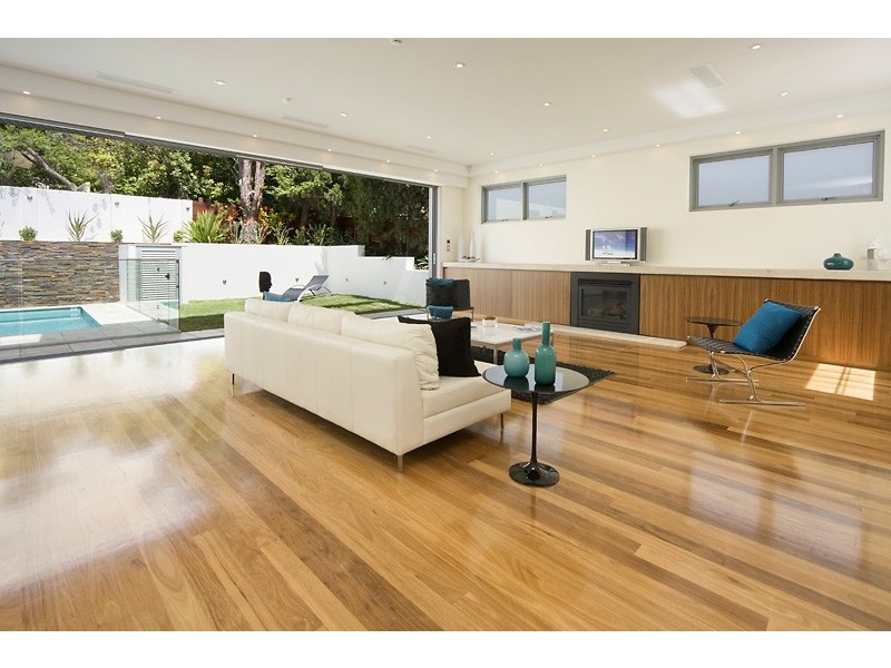 contemporary style living room