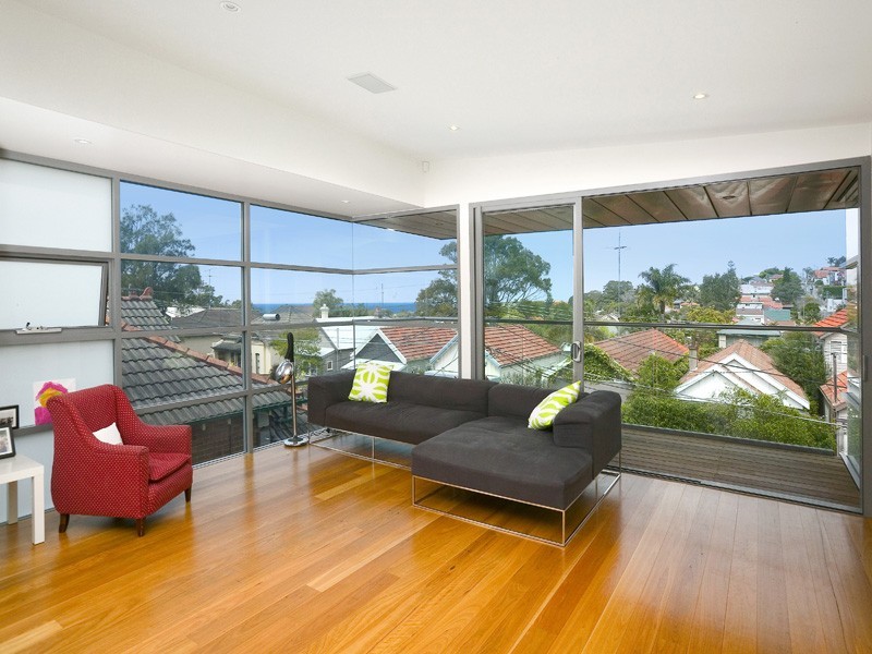 contemporary style living room