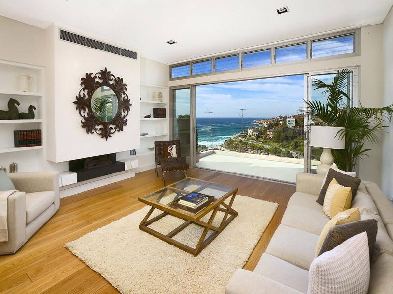 contemporary style living room