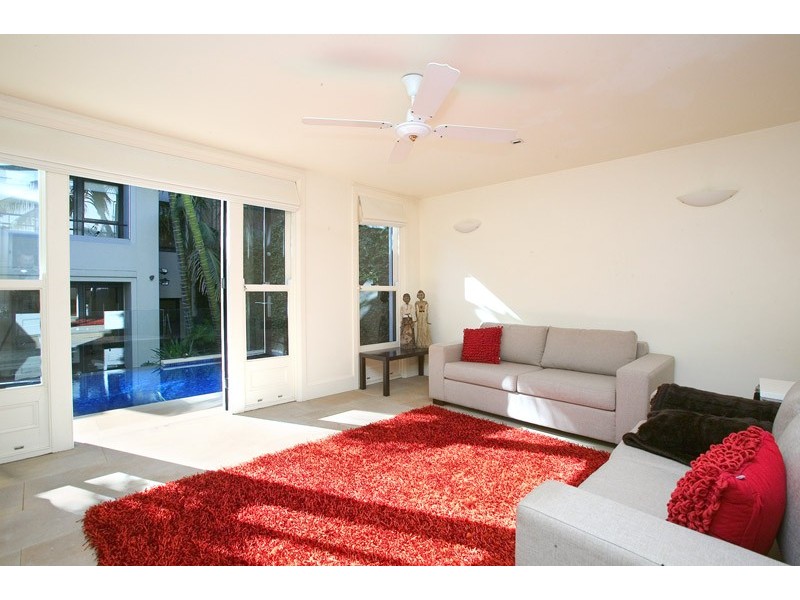 contemporary style living room