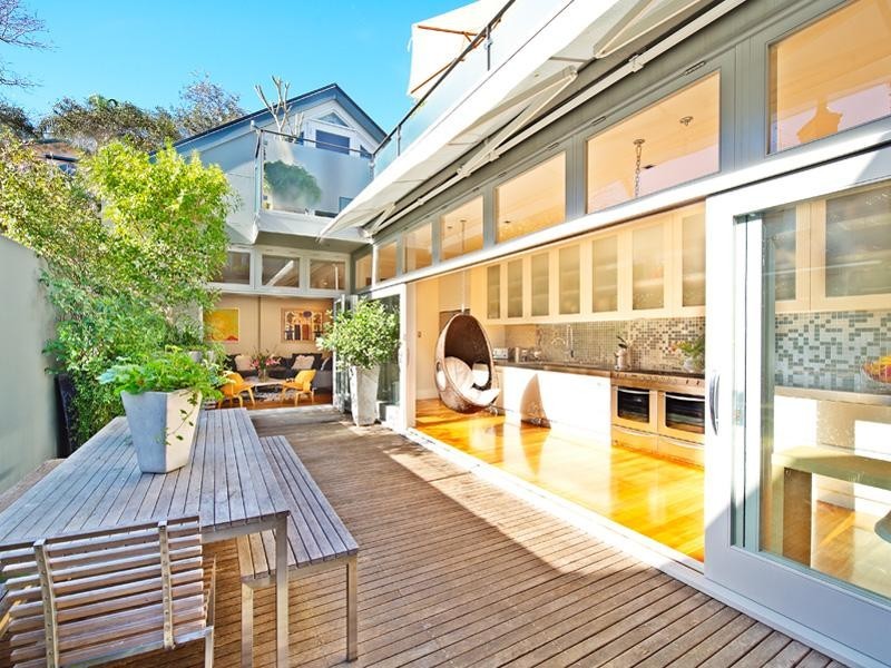 modern garden style landscape