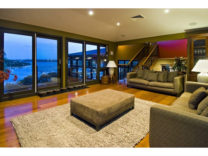 contemporary style living room
