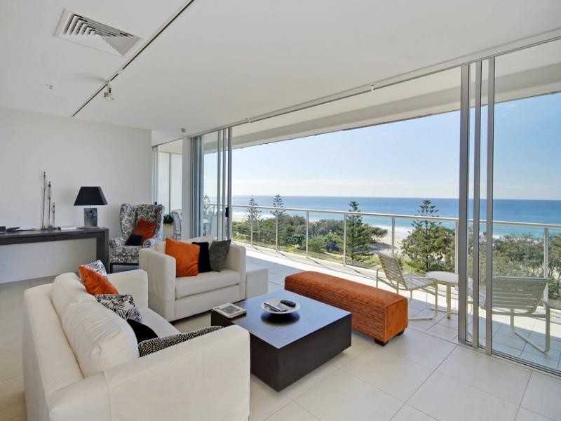 contemporary style living room