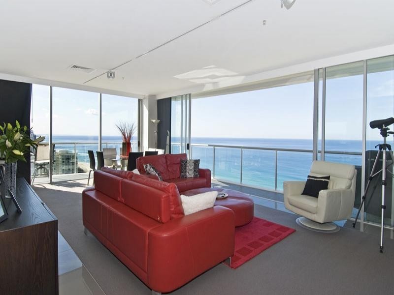 contemporary style living room