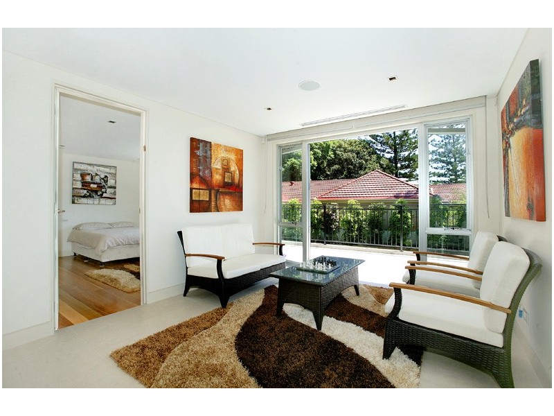 contemporary style living room