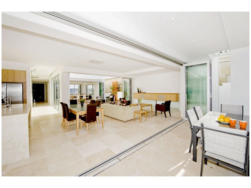 contemporary style dining room