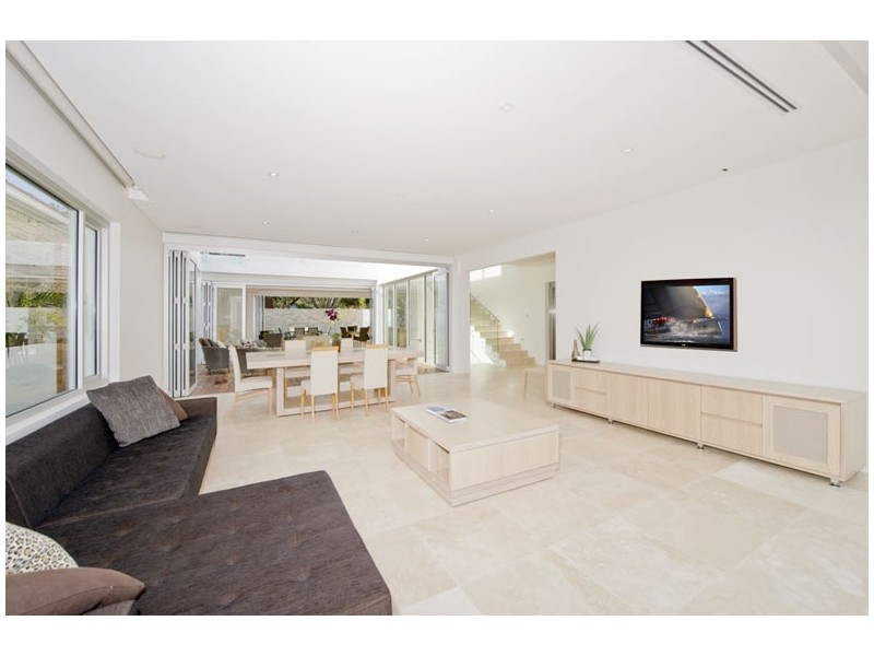 contemporary style living room