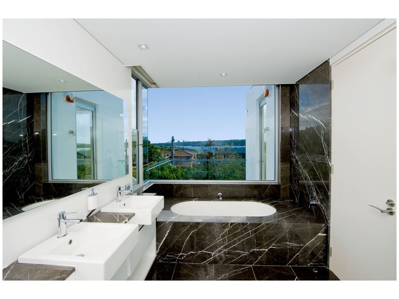 contemporary style bathroom