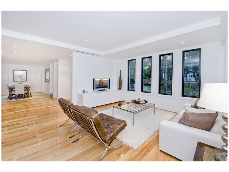 contemporary style living room