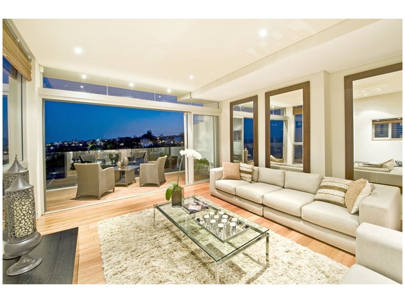 contemporary style living room