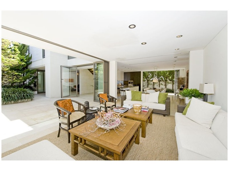 contemporary style living room