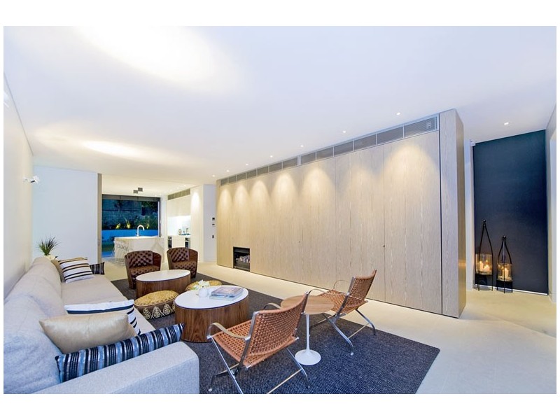 contemporary style living room