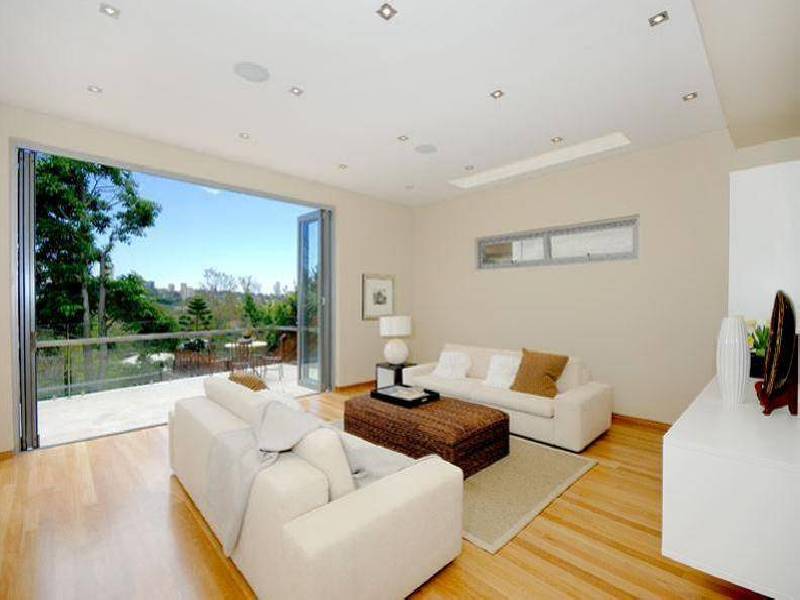 contemporary style living room