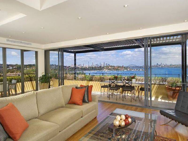 contemporary style living room