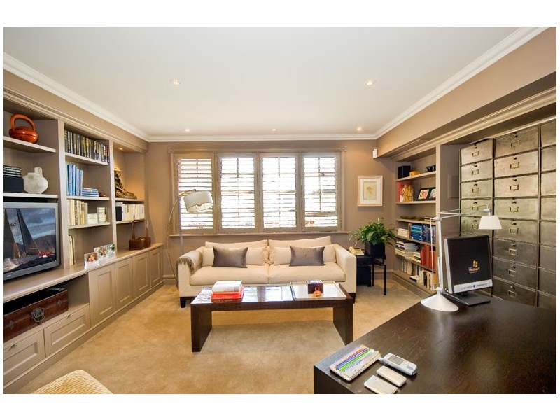 contemporary style living room