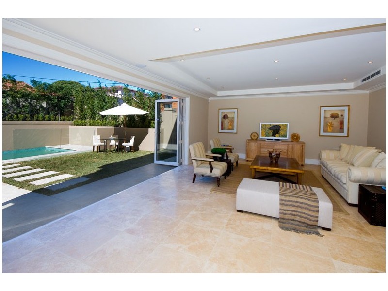 contemporary style living room