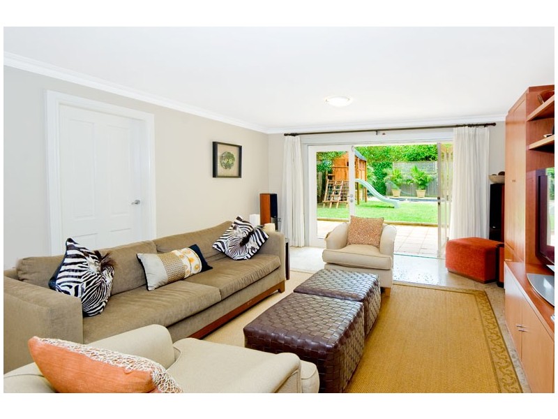 contemporary style living room